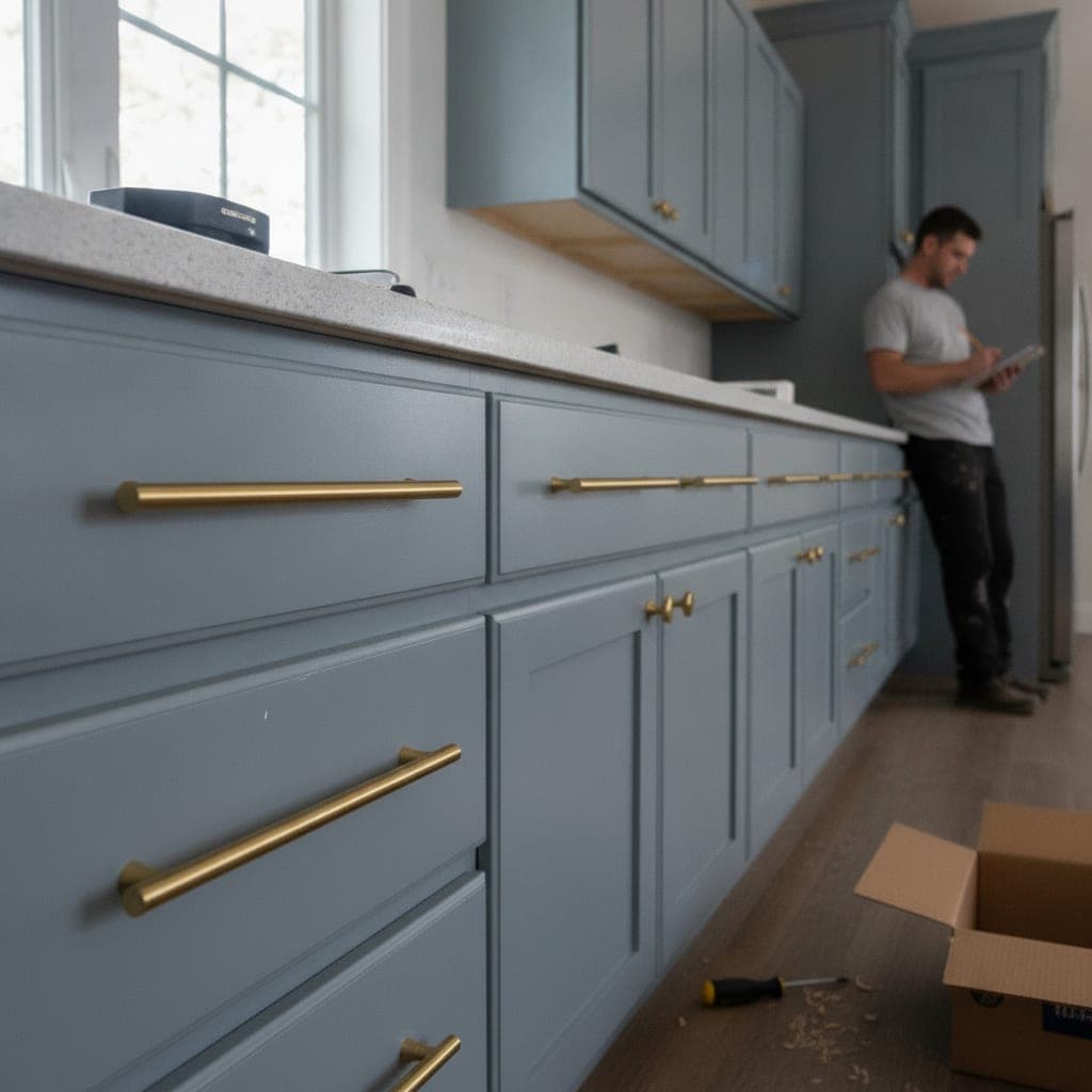 Cabinet Hardware Update
