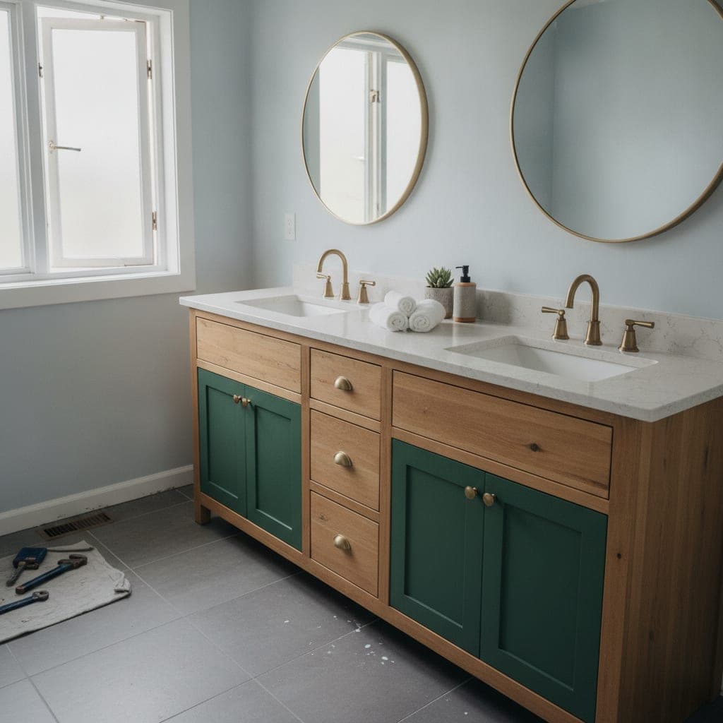 Bathroom Vanity Refresh